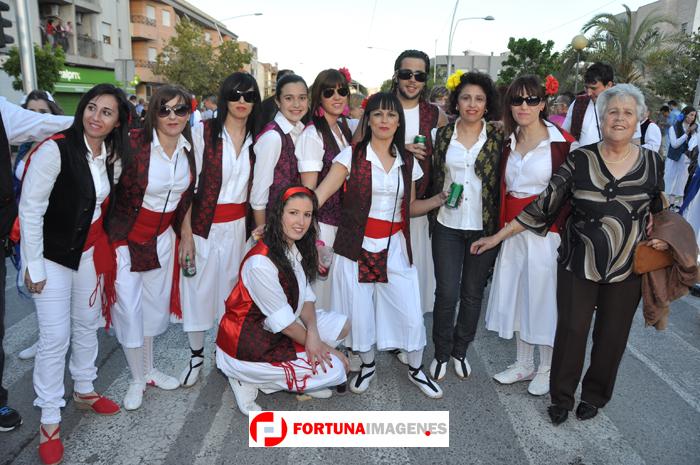 Desfile de Carrozas - Romería de San Isidro 2013 en Fortuna 